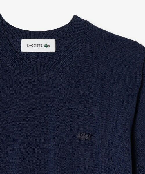 LACOSTE / ラコステ ニット・セーター | シームレス3Dニット半袖セーター | 詳細7