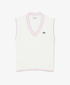 LACOSTE / ラコステ ベスト | ダイヤモチーフニットベスト