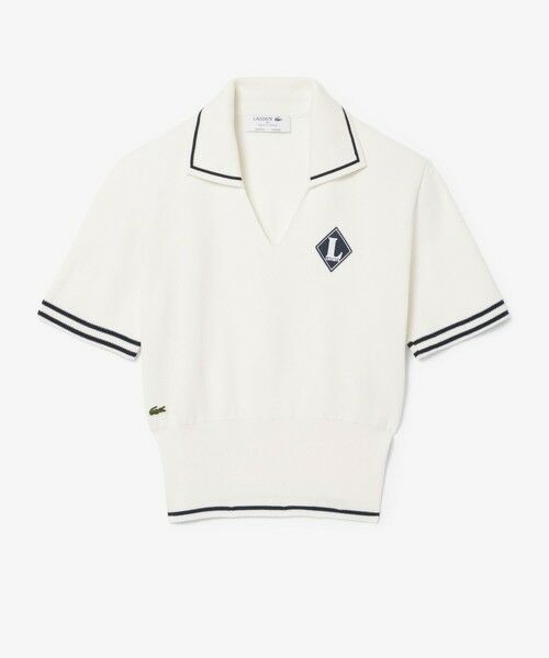LACOSTE / ラコステ ニット・セーター | フランスメイド スキッパーネックポロシャツ | 詳細3