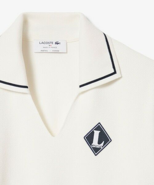 LACOSTE / ラコステ ニット・セーター | フランスメイド スキッパーネックポロシャツ | 詳細4