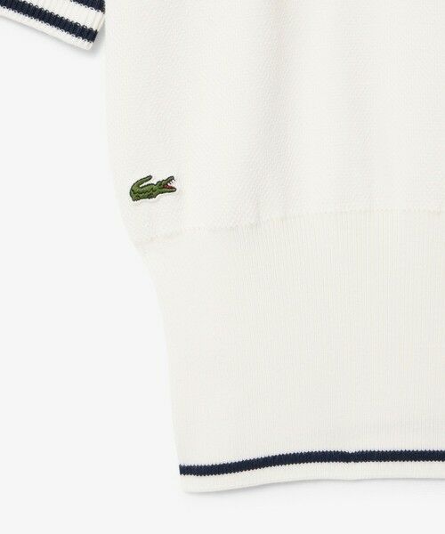 LACOSTE / ラコステ ニット・セーター | フランスメイド スキッパーネックポロシャツ | 詳細5