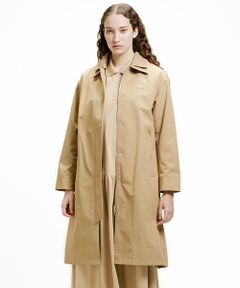 LACOSTE / ラコステ ステンカラーコート | ダブルカラーロングスプリングコート