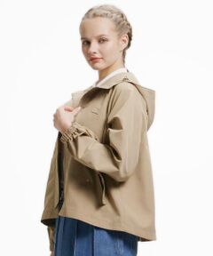 LACOSTE / ラコステ その他アウター | インパーテッドプリーツ Aラインマウンテンパーカー