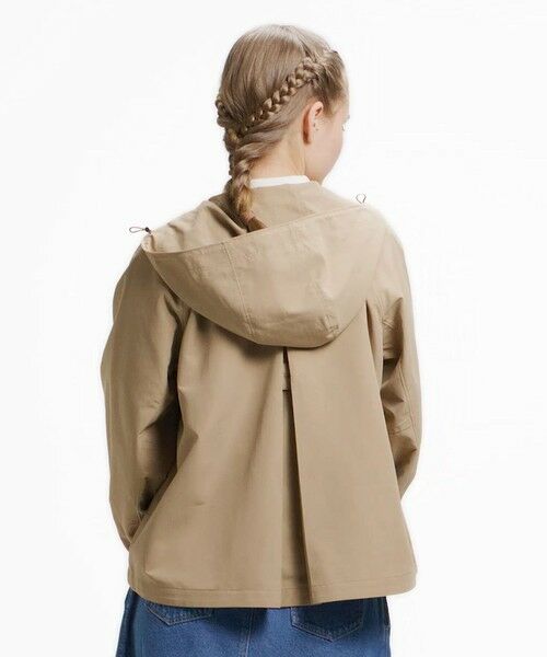 LACOSTE / ラコステ その他アウター | インパーテッドプリーツ Aラインマウンテンパーカー | 詳細1