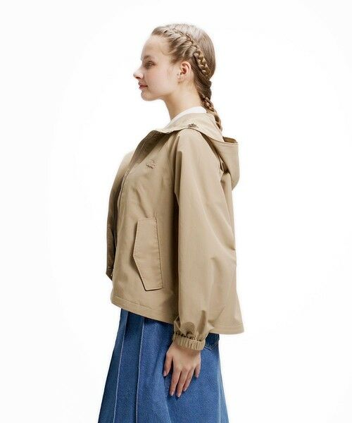 LACOSTE / ラコステ その他アウター | インパーテッドプリーツ Aラインマウンテンパーカー | 詳細5