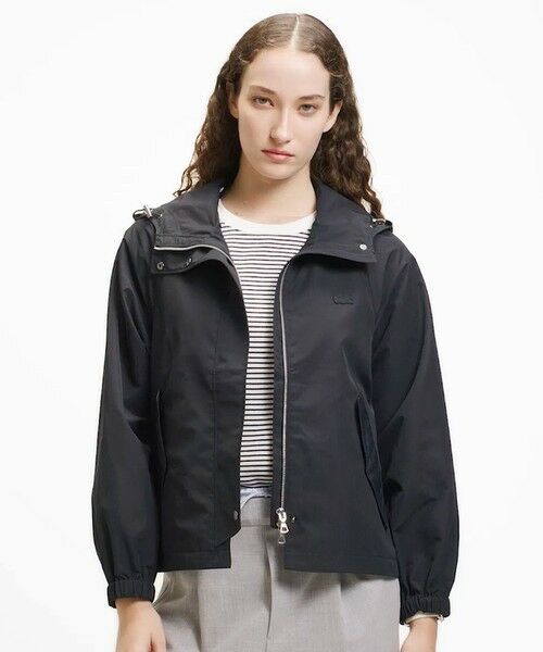 LACOSTE / ラコステ その他アウター | インパーテッドプリーツ Aラインマウンテンパーカー | 詳細16