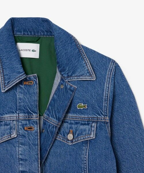 LACOSTE / ラコステ Gジャン・デニムジャケット | ベーシックデニムジャケット | 詳細1