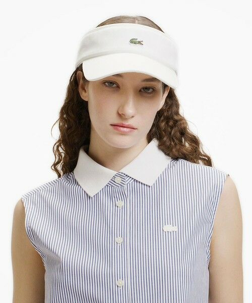 LACOSTE / ラコステ シャツ・ブラウス | ノースリーブAラインシャツ | 詳細1