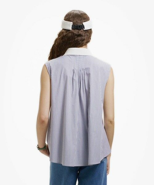 LACOSTE / ラコステ シャツ・ブラウス | ノースリーブAラインシャツ | 詳細2