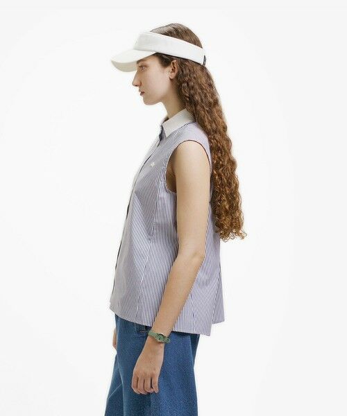 LACOSTE / ラコステ シャツ・ブラウス | ノースリーブAラインシャツ | 詳細3