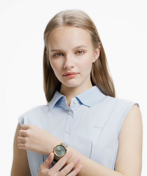 LACOSTE / ラコステ シャツ・ブラウス | ノースリーブAラインシャツ | 詳細15