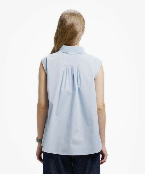 LACOSTE / ラコステ シャツ・ブラウス | ノースリーブAラインシャツ | 詳細16