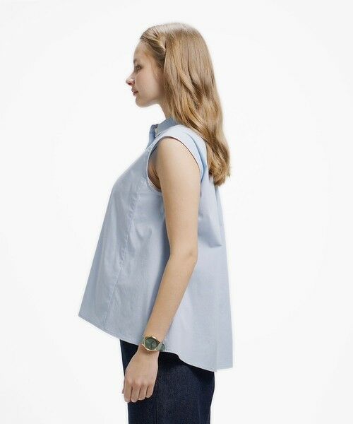 LACOSTE / ラコステ シャツ・ブラウス | ノースリーブAラインシャツ | 詳細17