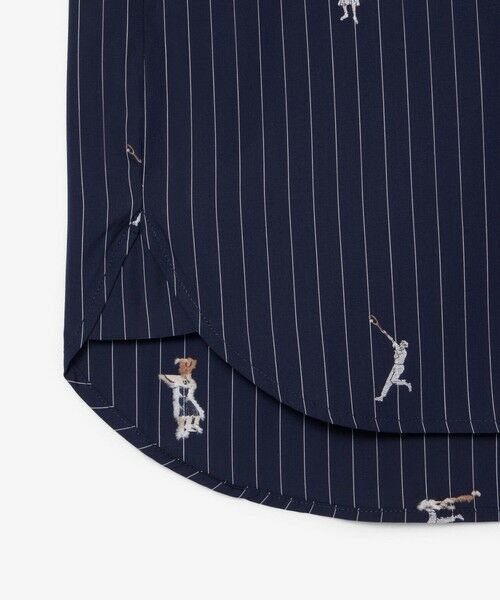 LACOSTE / ラコステ シャツ・ブラウス | プレイヤージャカード ストライプオーバーサイズシャツ | 詳細4