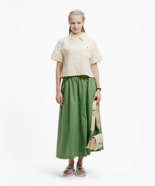 LACOSTE / ラコステ シャツ・ブラウス | クロップドボタンシャツ | 詳細12