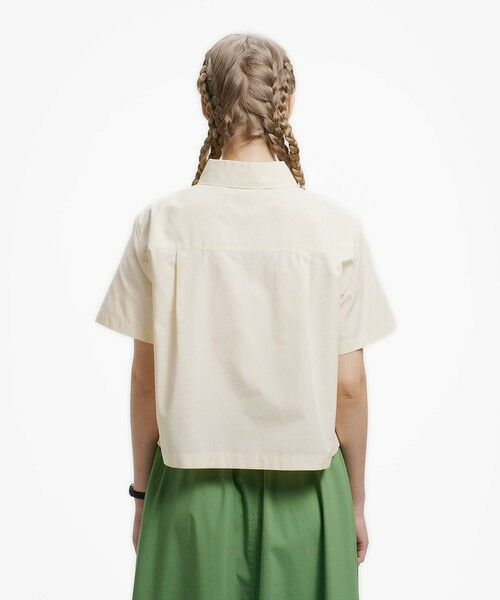 LACOSTE / ラコステ シャツ・ブラウス | クロップドボタンシャツ | 詳細2