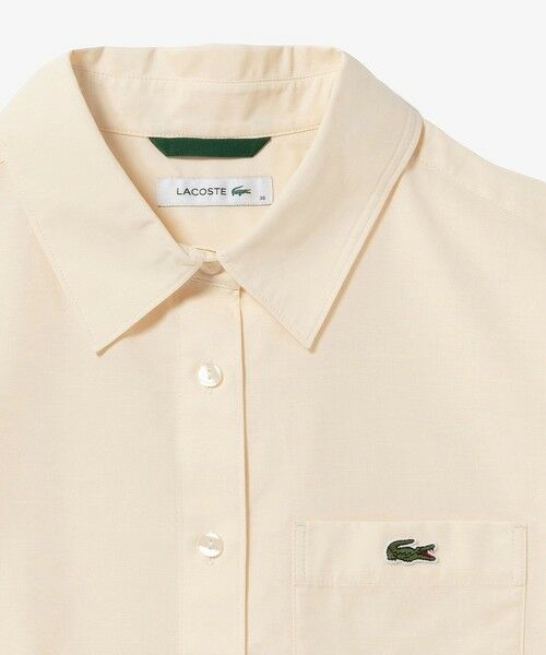 LACOSTE / ラコステ シャツ・ブラウス | クロップドボタンシャツ | 詳細6