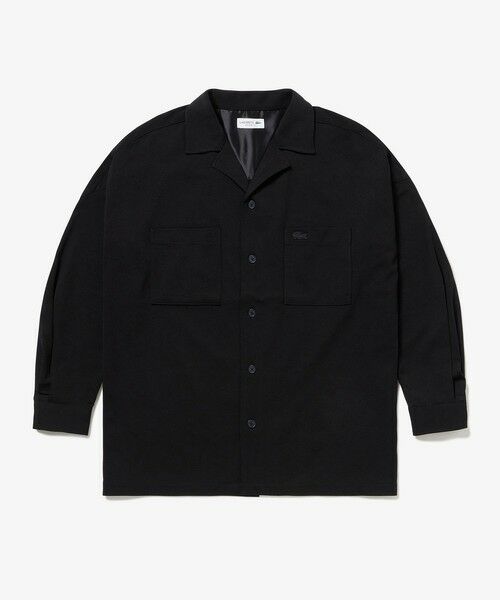LACOSTE / ラコステ シャツ・ブラウス | 鹿の子地オープンカラーシャツジャケット | 詳細4