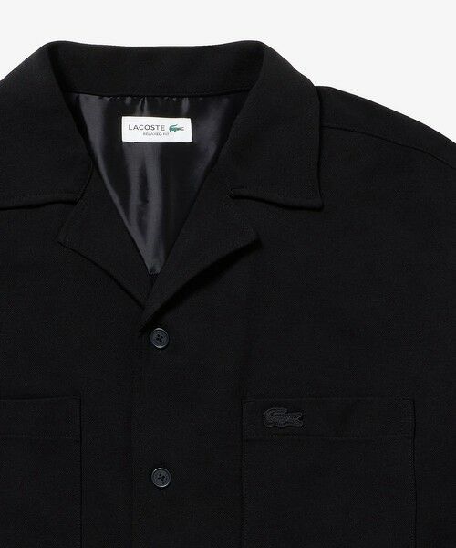 LACOSTE / ラコステ シャツ・ブラウス | 鹿の子地オープンカラーシャツジャケット | 詳細6