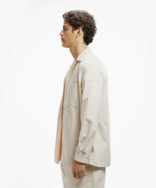 LACOSTE / ラコステ シャツ・ブラウス | 鹿の子地オープンカラーシャツジャケット | 詳細13