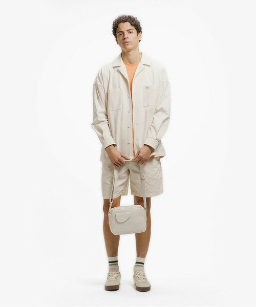 LACOSTE / ラコステ シャツ・ブラウス | 鹿の子地オープンカラーシャツジャケット | 詳細15