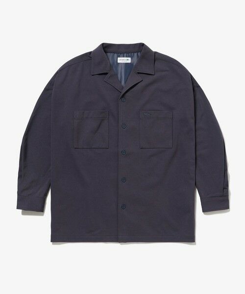 LACOSTE / ラコステ シャツ・ブラウス | 鹿の子地オープンカラーシャツジャケット | 詳細19