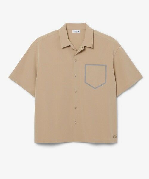 LACOSTE / ラコステ シャツ・ブラウス | 撥水防風ストレッチオープンカラーシャツ | 詳細3