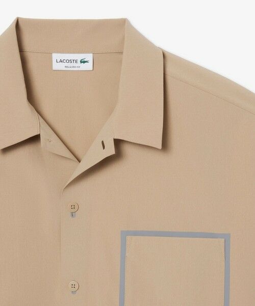 LACOSTE / ラコステ シャツ・ブラウス | 撥水防風ストレッチオープンカラーシャツ | 詳細4