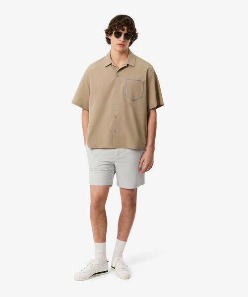 LACOSTE / ラコステ シャツ・ブラウス | 撥水防風ストレッチオープンカラーシャツ | 詳細7