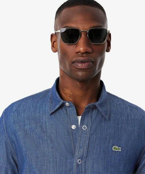 LACOSTE / ラコステ シャツ・ブラウス | ライトウェイトデニムシャツ | 詳細1