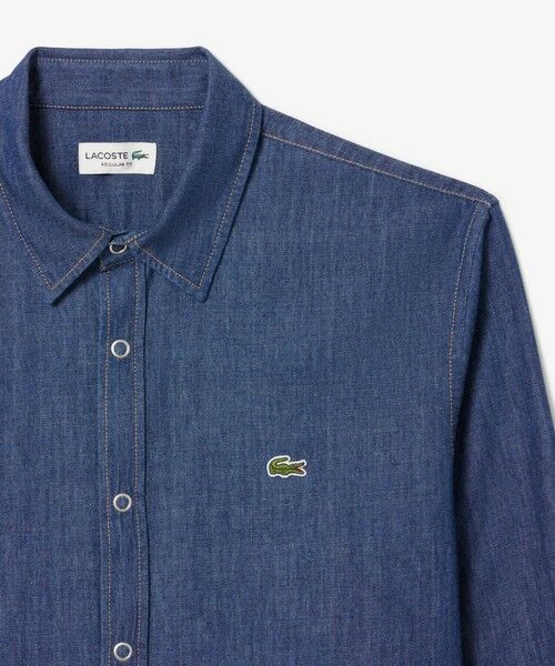 LACOSTE / ラコステ シャツ・ブラウス | ライトウェイトデニムシャツ | 詳細4