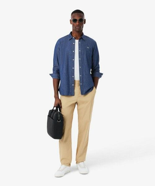 LACOSTE / ラコステ シャツ・ブラウス | ライトウェイトデニムシャツ | 詳細6