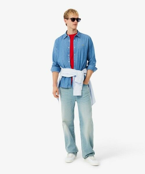 LACOSTE / ラコステ シャツ・ブラウス | ライトウェイトデニムシャツ | 詳細12