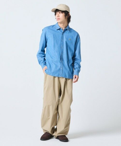 LACOSTE / ラコステ シャツ・ブラウス | ライトウェイトデニムシャツ | 詳細10