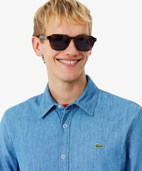 LACOSTE / ラコステ シャツ・ブラウス | ライトウェイトデニムシャツ | 詳細7