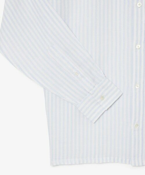 LACOSTE / ラコステ シャツ・ブラウス | リネンストライプシャツ | 詳細5