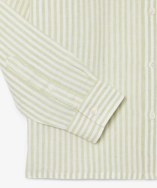 LACOSTE / ラコステ シャツ・ブラウス | リネンストライプシャツ | 詳細12