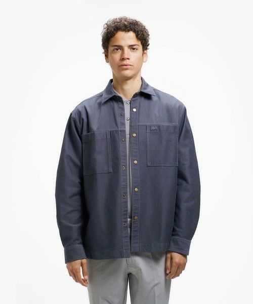 LACOSTE / ラコステ シャツ・ブラウス | コードレーンシャツジャケット(ダークアッシュ)