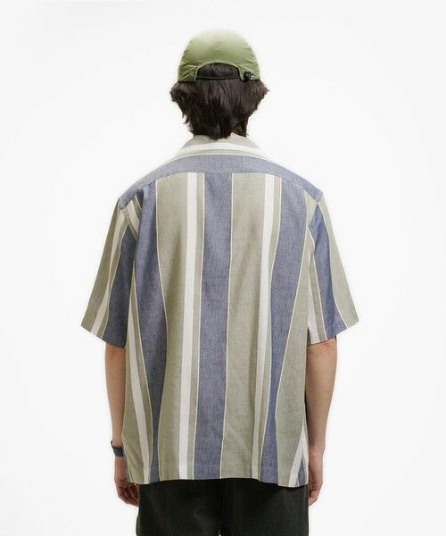 LACOSTE / ラコステ シャツ・ブラウス | リネンブレンドオープンカラーシャツ | 詳細1