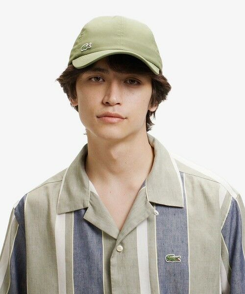 LACOSTE / ラコステ シャツ・ブラウス | リネンブレンドオープンカラーシャツ | 詳細2