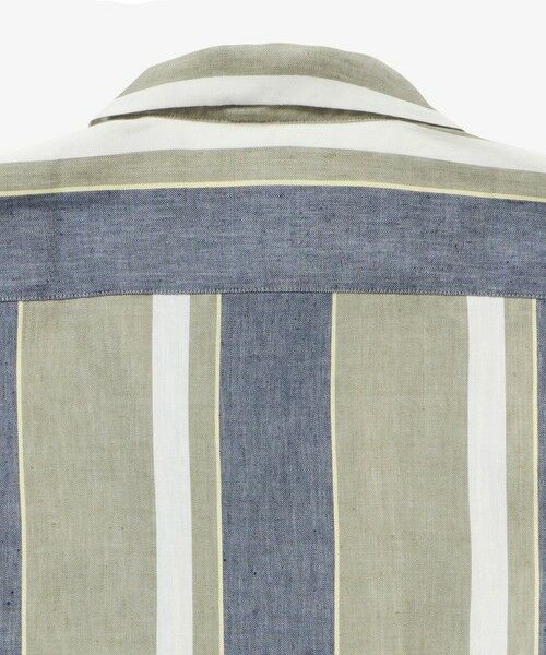 LACOSTE / ラコステ シャツ・ブラウス | リネンブレンドオープンカラーシャツ | 詳細9