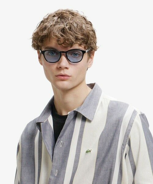 LACOSTE / ラコステ シャツ・ブラウス | リネンブレンドオープンカラーシャツ | 詳細13