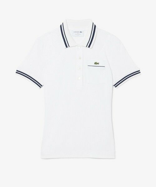 LACOSTE / ラコステ ポロシャツ | フランスメイド ナローリブニット スリムフィットポロシャツ | 詳細17