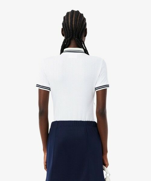 LACOSTE / ラコステ ポロシャツ | フランスメイド ナローリブニットポロシャツ | 詳細4