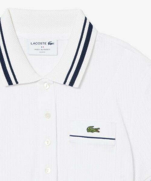 LACOSTE / ラコステ ポロシャツ | フランスメイド ナローリブニットポロシャツ | 詳細6