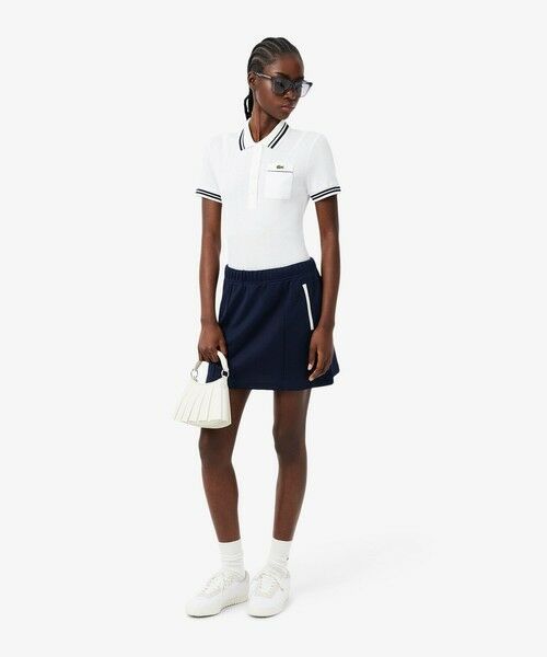 LACOSTE / ラコステ ポロシャツ | フランスメイド ナローリブニットポロシャツ | 詳細9