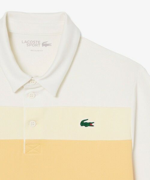 LACOSTE / ラコステ ポロシャツ | ウルトラドライ ストレッチカラーブロックゴルフポロシャツ | 詳細4
