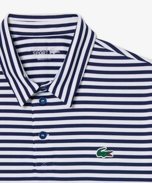 LACOSTE / ラコステ ポロシャツ | ウルトラドライ ボーダーゴルフポロシャツ | 詳細10