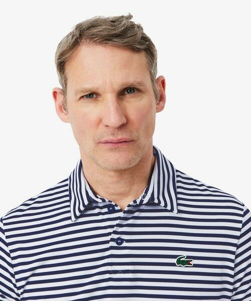 LACOSTE / ラコステ ポロシャツ | ウルトラドライ ボーダーゴルフポロシャツ | 詳細7