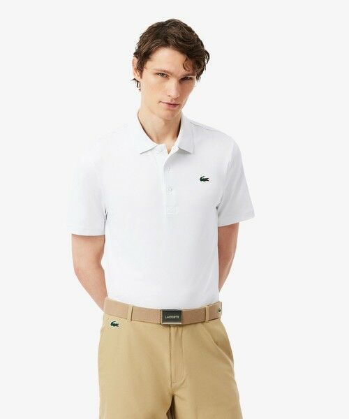 LACOSTE / ラコステ ポロシャツ | エッセンシャルウルトラドライゴルフポロシャツ（ホワイト）